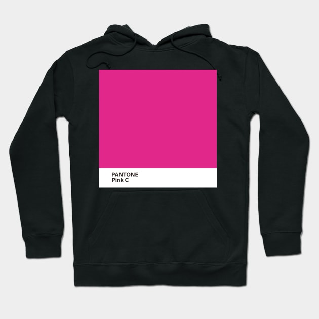 pantone Pink C Hoodie by princessmi-com